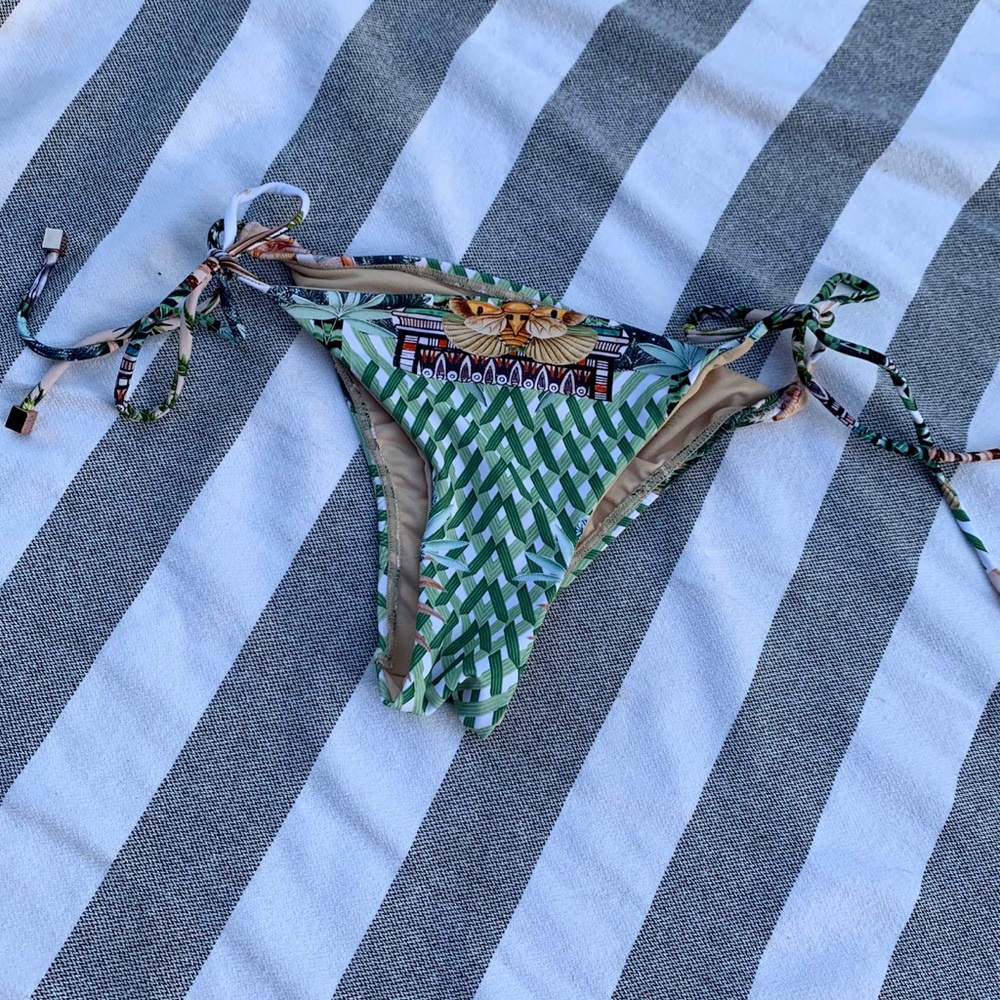 RACHEL ROY Printed Bikini Bottom